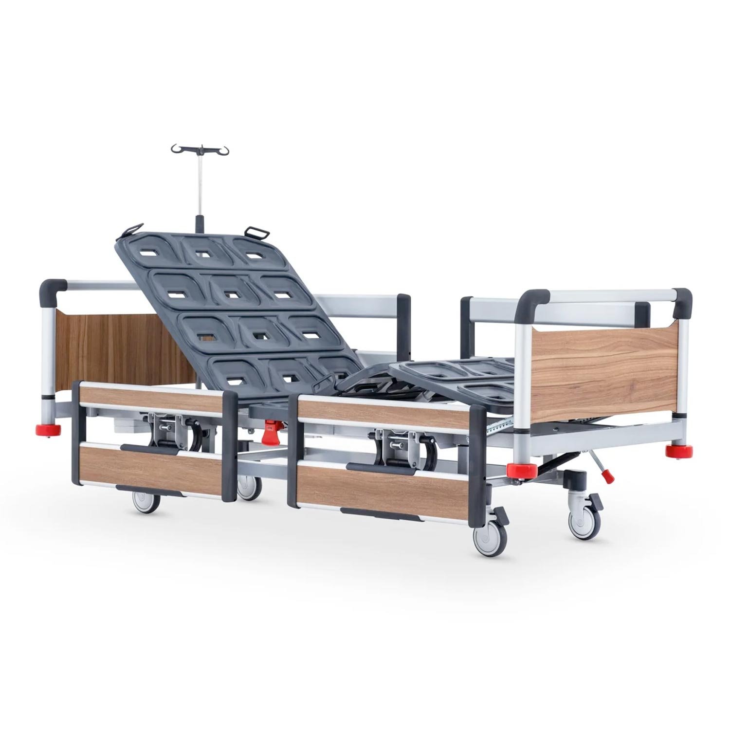 Hospital Electric Bed, 2 Motors, Aluminum Base