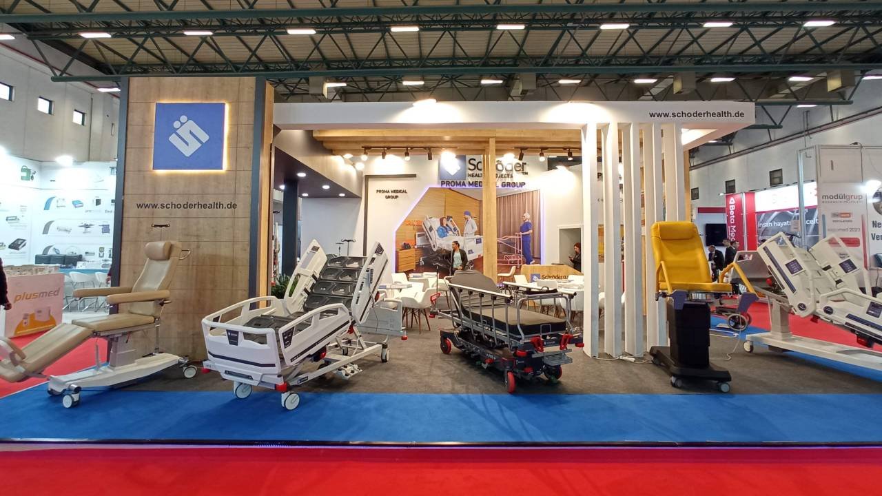 Schröder Health Projects was One of the Most Popular Booths at Expomed Eurasia 2023